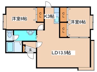 インフィニ７１２の物件間取画像